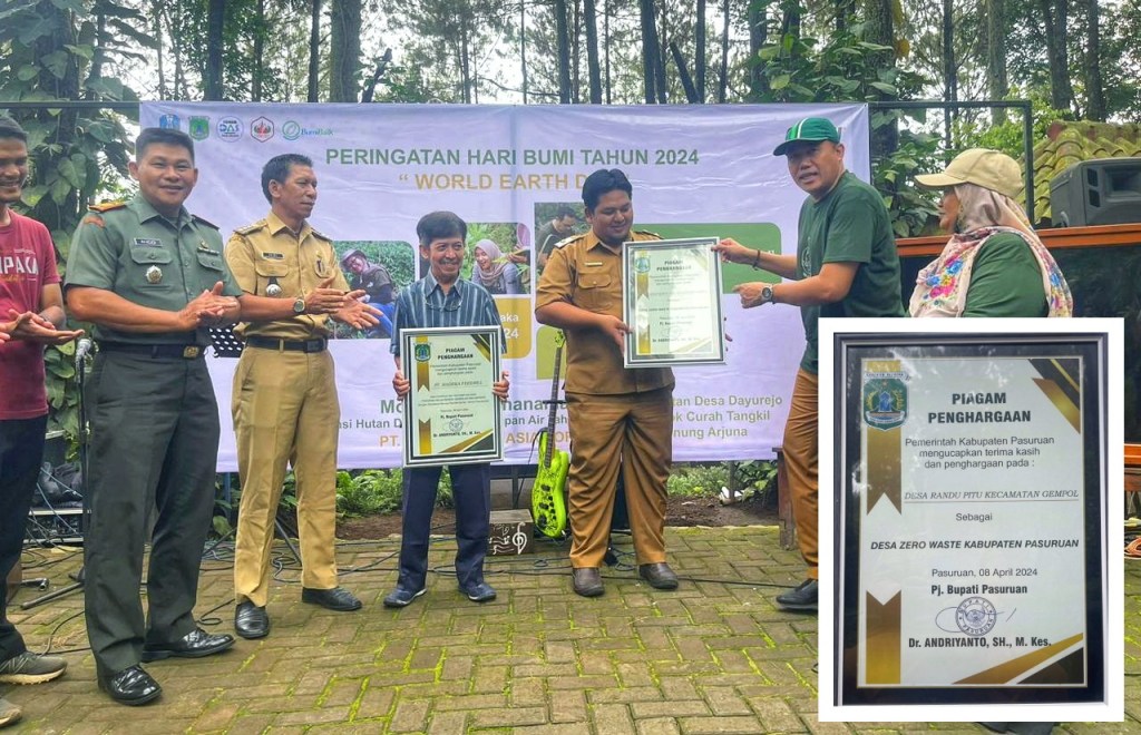 Berkat Sampah, Randupitu Kembali Tuai&nbsp;Penghargaan