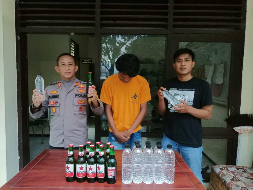 Peredaran Miras di Purwodadi, di Ungkap Polsek&nbsp;Purwodadi