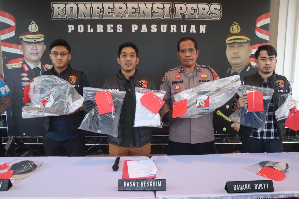 Gerak Cepat Polres Pasuruan Berhasil Amankan Gangster Yang Viral Di&nbsp;Medsos