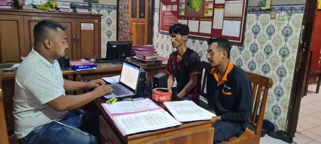 Pencuri Kabel di PT. Cimory di Tangkap Polsek Purwosari