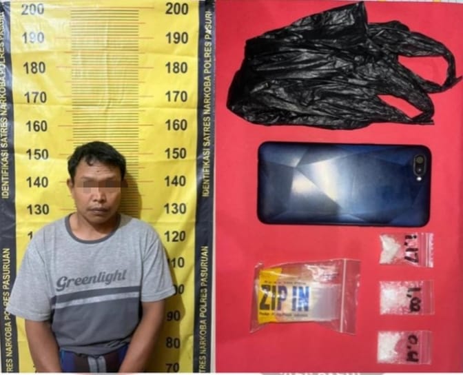 Perang Lawan Narkoba, Satreskoba Polres Pasuruan Menangkap Dua Orang Pengedar Sabu-sabu