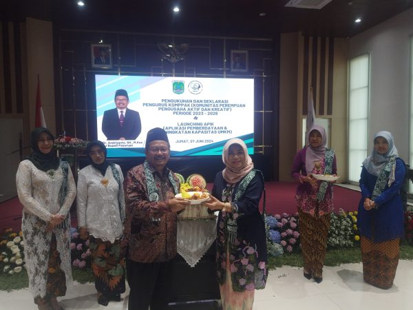 Kepala Dinas Koperasi Launching Aplikasi APIK Yang di Resmikan Langsung PJ Bupati Pasuruan