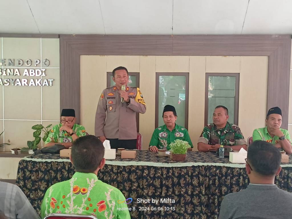 Forkopimca dan AKD Purwosari Giat Rakor dan Perkenalan Kapolsek Purwosari
