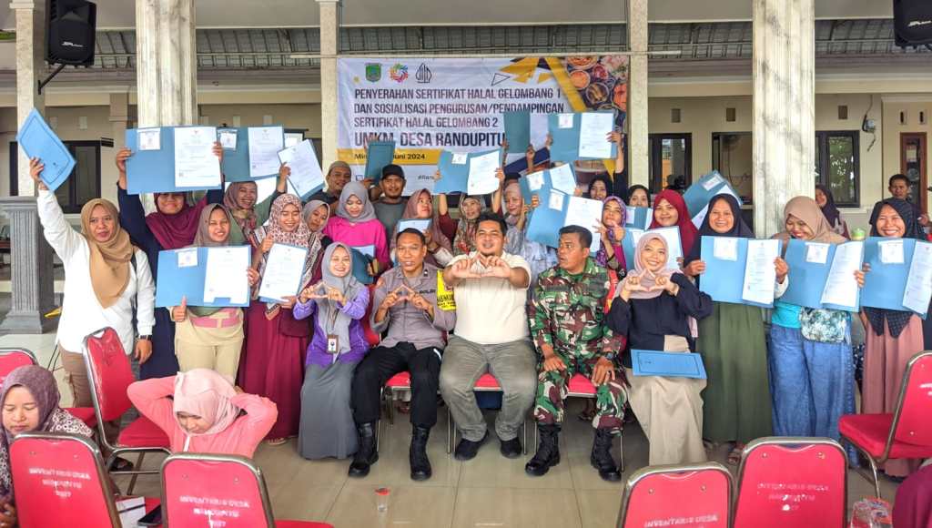 Sertifikasi Halal Beres, UMKM Randupitu Siap Naik&nbsp;Kelas