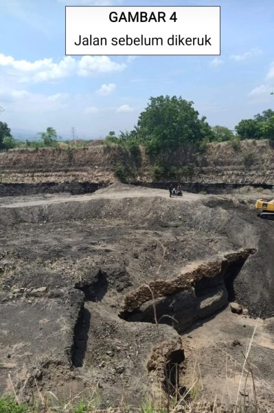 Meradang !! di Duga Akses Jalan di Keruk, Warga Kelurahan Grati Tunon Minta APH Turun Tangan