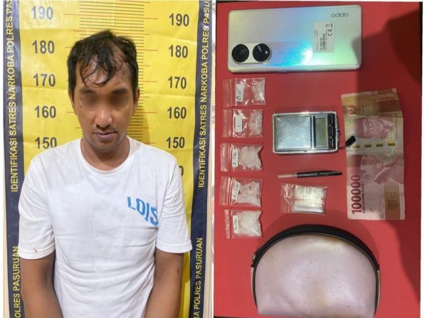 Pengedar Sabu Asal Purwosari dan Gempol di Tangkap Satreskoba Polres Pasuruan