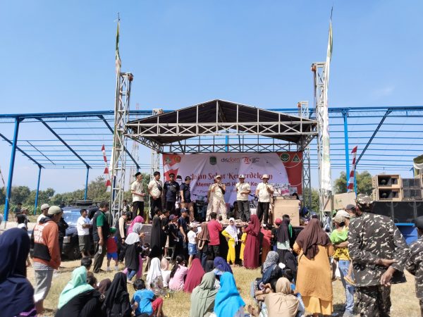 Peringati HUT RI ke-79, PAC GP Ansor Wonorejo Gelar Jalan Sehat