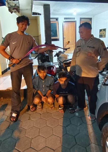 “Geng” Pembacok Warga Puntir di Tangkap Unit Reskrim Polsek Purwosari