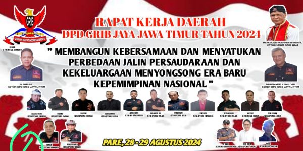 DPD GRIB JAYA Provinsi Jawa Timur Akan Gelar Rapat Kerja Daerah (Rakerda) se-Jawa Timur