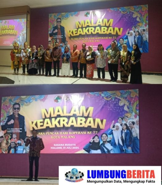 Pj. Walikota Malang Hadiri Acara Puncak Hari Koperasi&nbsp;ke-77