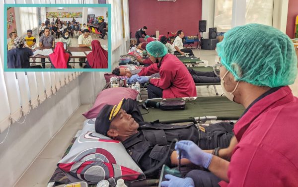 Sambut Hari Kemerdekaan, Inaco Pandaan Gelar Donor Darah