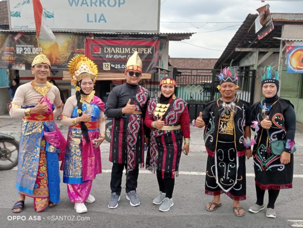 Tidak Ada Karnaval Desa, Warga RW:03 Kemantren Martopuro Adakan Karnaval Mini