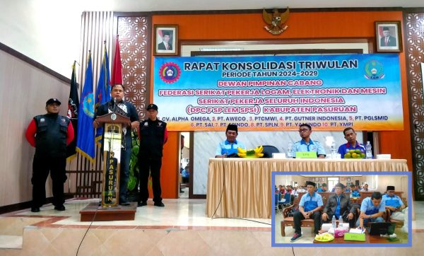 Jaga Kesolidan, FSP LEM SPSI Kabupaten Pasuruan Gelar&nbsp;Konsolidasi